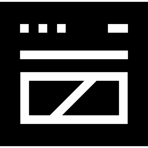 horno Basic Straight Filled icono