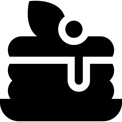 tortita Basic Straight Filled icono