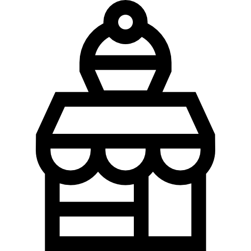 パン屋 Basic Straight Lineal icon