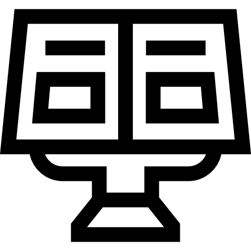 rezeptbuch Basic Straight Lineal icon