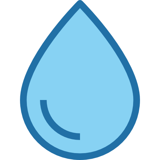 Water drop Accurate Blue icon