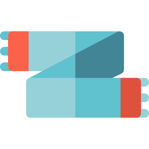 スカーフ Basic Rounded Flat icon