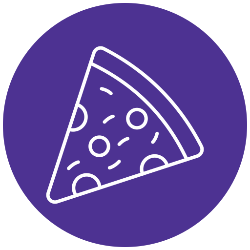 pizza stück Generic Flat icon