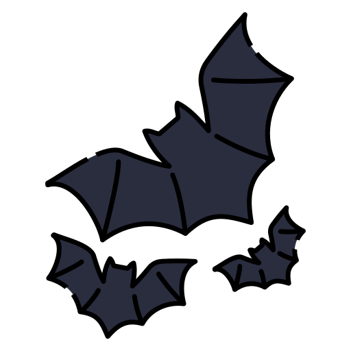 murciélago Generic Thin Outline Color icono