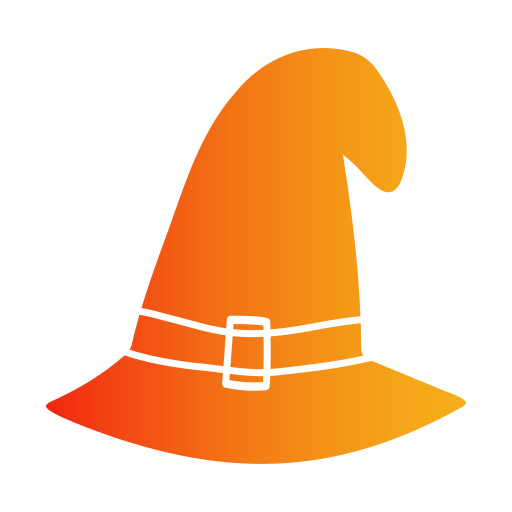 Witch hat Generic Flat Gradient icon