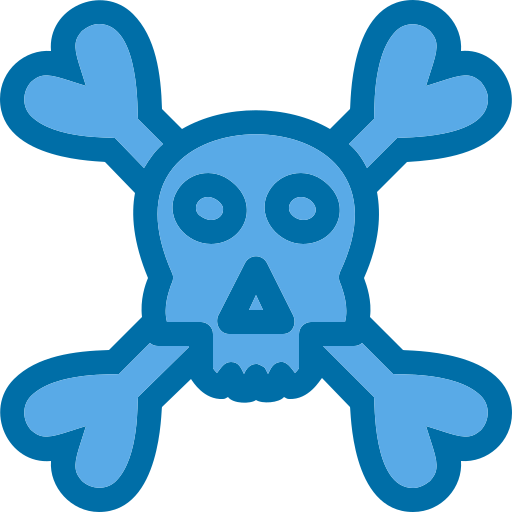 뼈 Generic Blue icon