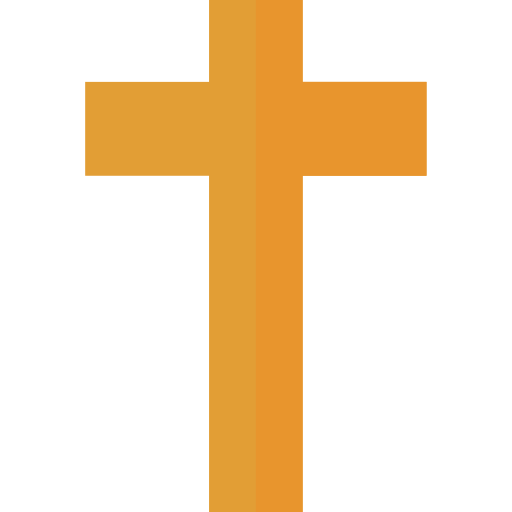 Christian Cross Generic Flat icon