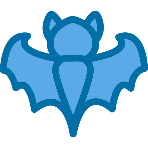 박쥐 Generic Blue icon