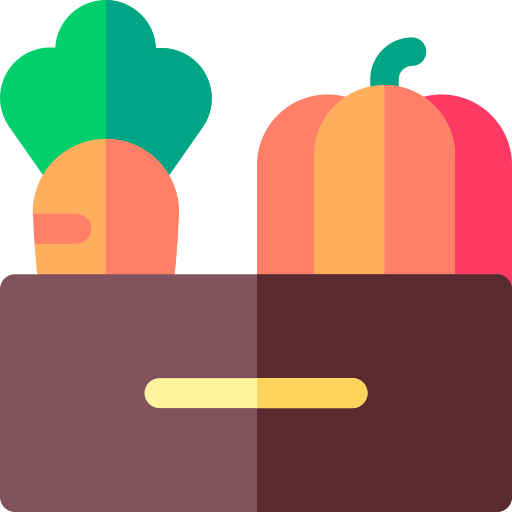 Овощи Basic Rounded Flat иконка