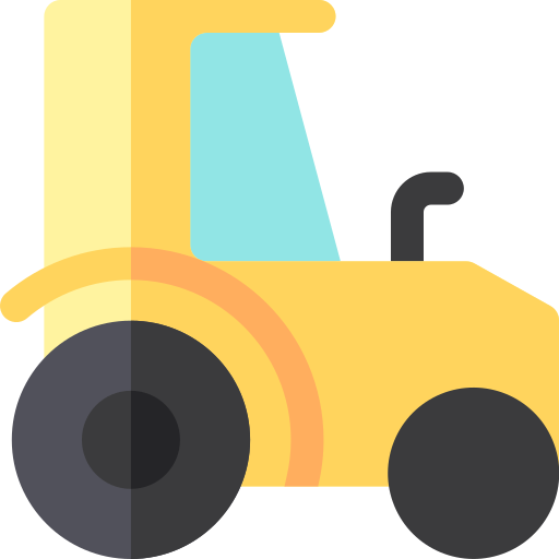 トラクター Basic Rounded Flat icon