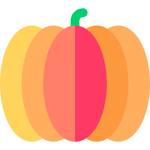 かぼちゃ Basic Rounded Flat icon