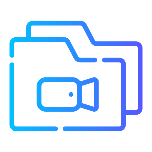 Video Generic Gradient icon