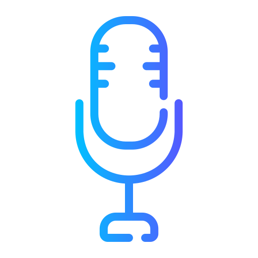 Microphone Generic Gradient icon
