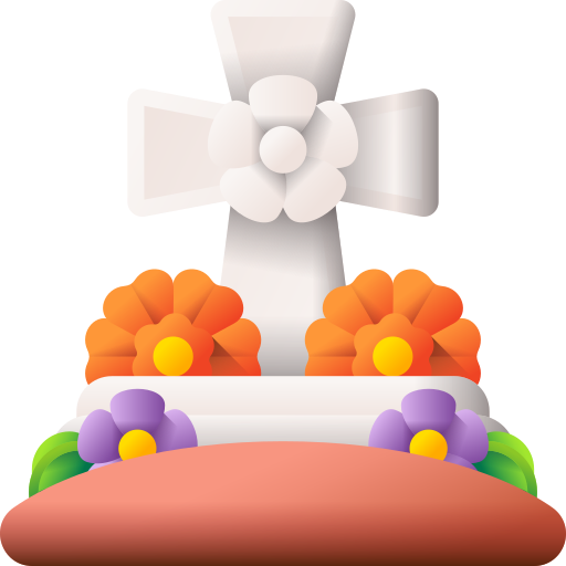 Tombstone 3D Color icon