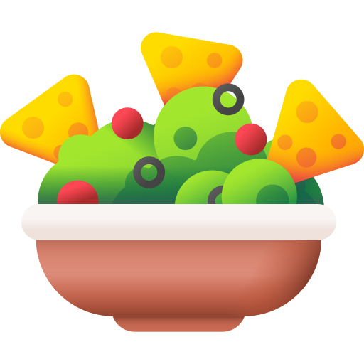 Nachos 3D Color icon