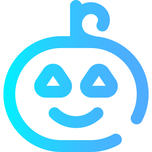 Pumpkin Super Basic Omission Gradient icon