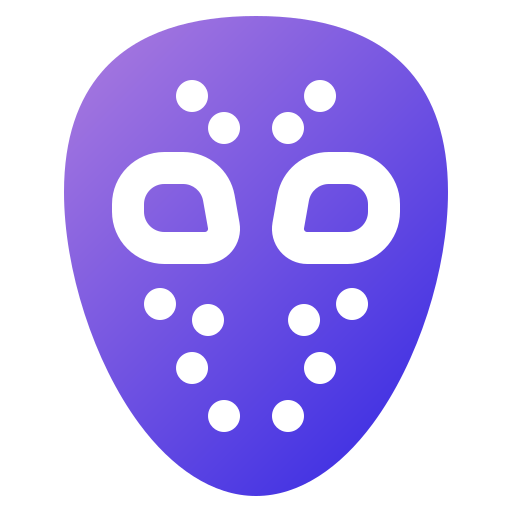 ホッケーマスク Generic Flat Gradient icon