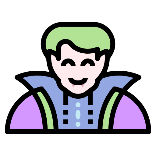 vampiro Generic Outline Color icono