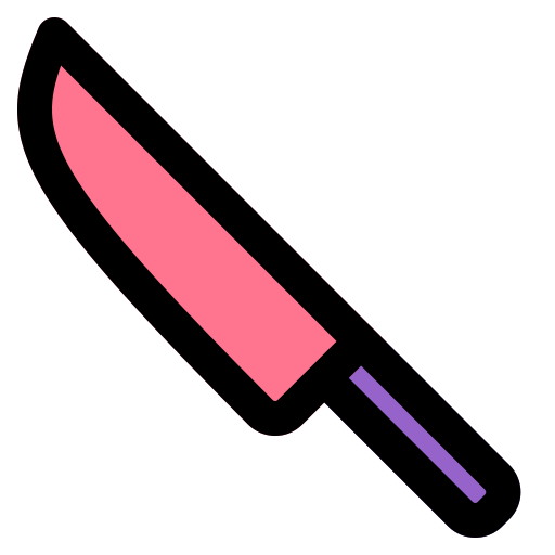 couteau Generic Outline Color Icône