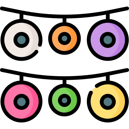 Garlands Special Lineal color icon