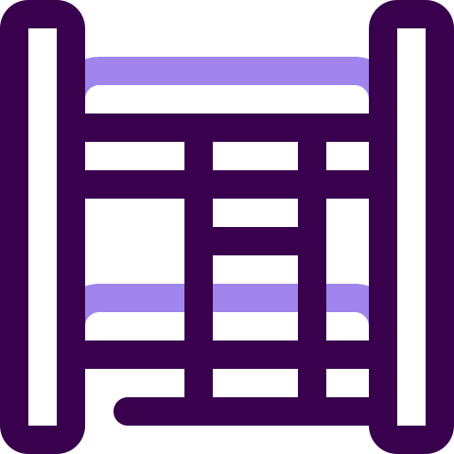 Bunk bed Generic Outline Color icon