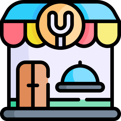 Restaurant Kawaii Lineal color icon