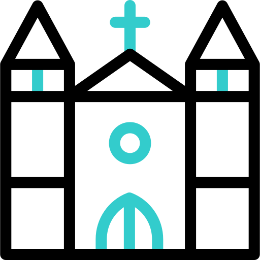 성당 Basic Accent Outline icon