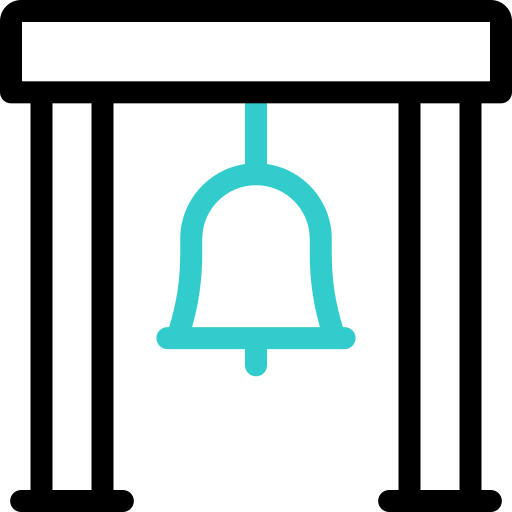 Church Bell Basic Accent Outline icon