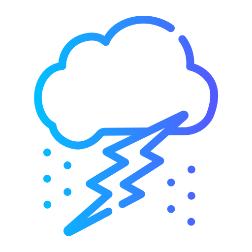 雷雨 Generic Gradient icon