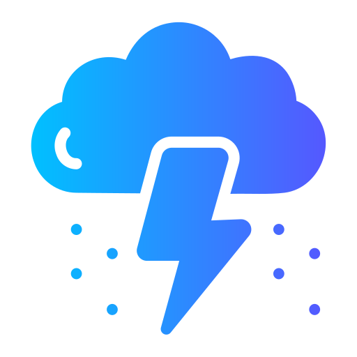 tormenta Generic Flat Gradient icono