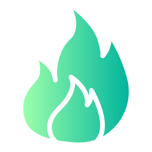 fuoco Generic Flat Gradient icona