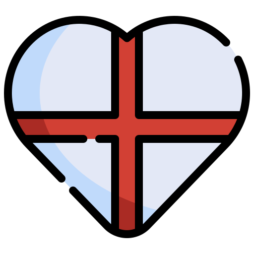england Generic Outline Color icon