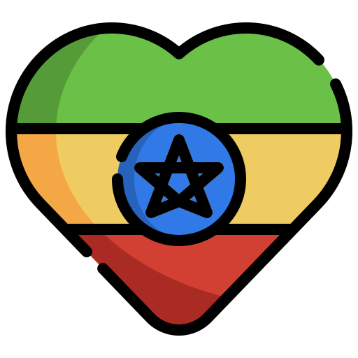 エチオピア Generic Outline Color icon