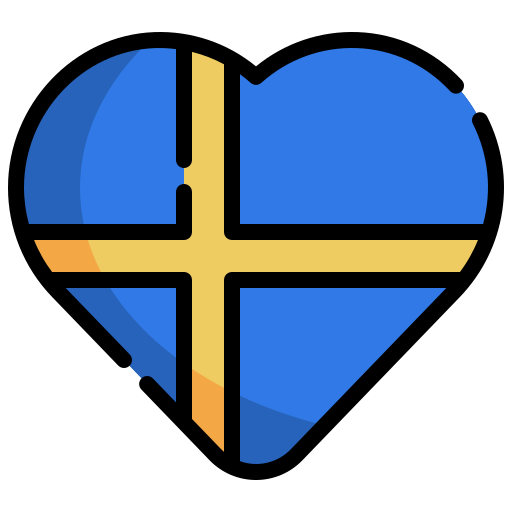 Швеция Generic Outline Color иконка