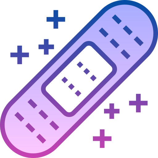 bandage Detailed bright Gradient icon
