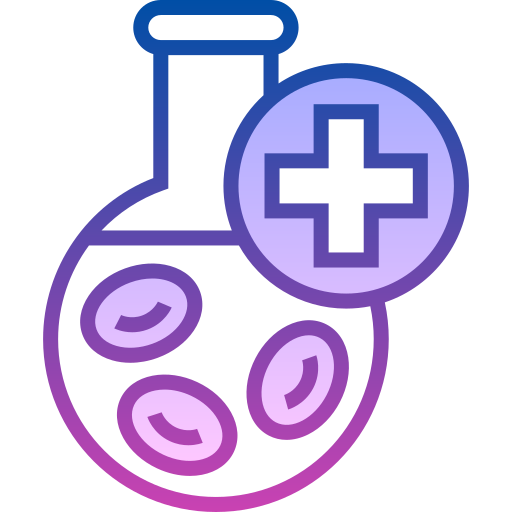 Stem cell Detailed bright Gradient icon