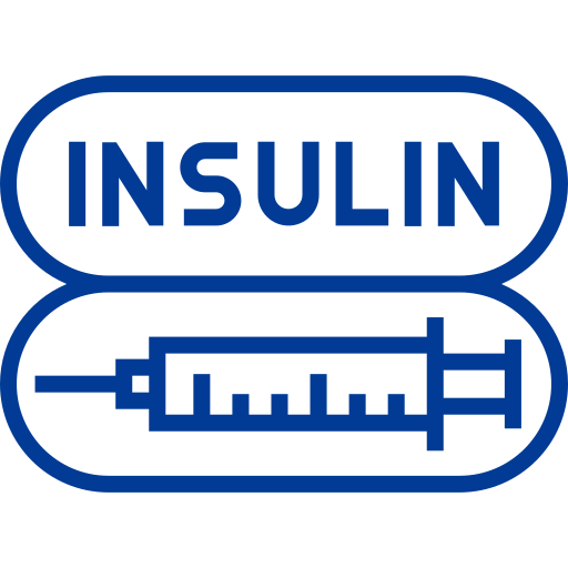 인슐린 Detailed bright Lineal icon