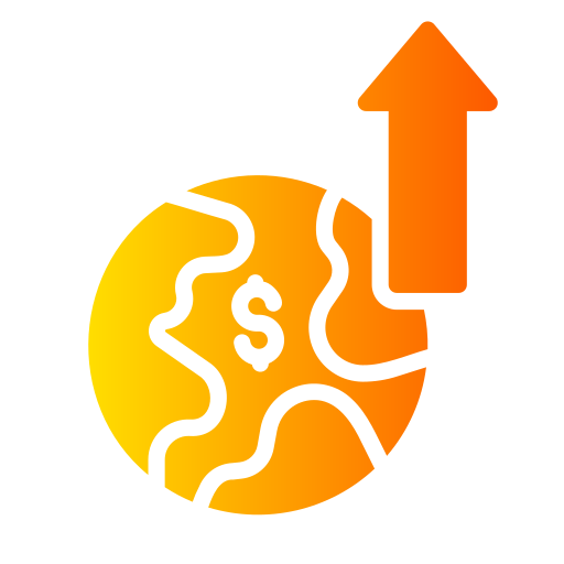 Global economy Generic Flat Gradient icon