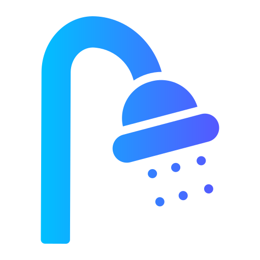 prysznic Generic Flat Gradient ikona