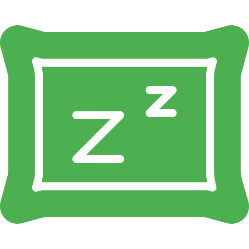 dormido Generic Flat icono