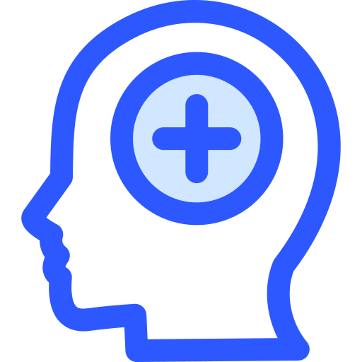salud mental Generic Blue icono