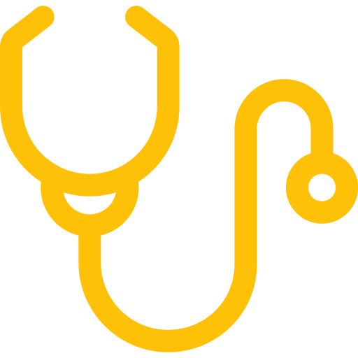 Stethoscope Generic Simple Colors icon