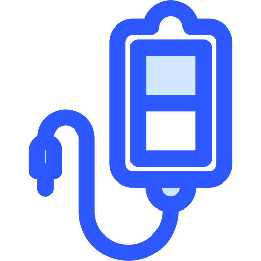 Blood bag Generic Blue icon