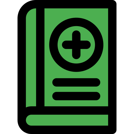 Medical Book Generic Outline Color icon