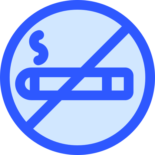 금연 Generic Blue icon