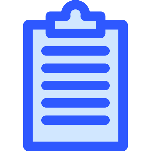lista de verificación Generic Blue icono