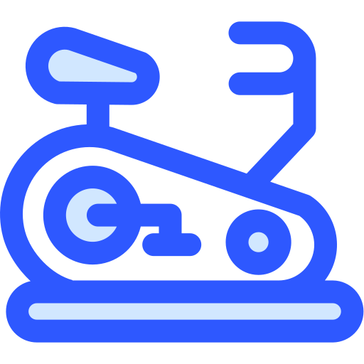 고정 자전거 Generic Blue icon