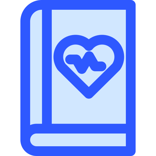 medizinisches buch Generic Blue icon