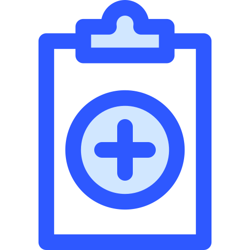 akta medyczne Generic Blue ikona