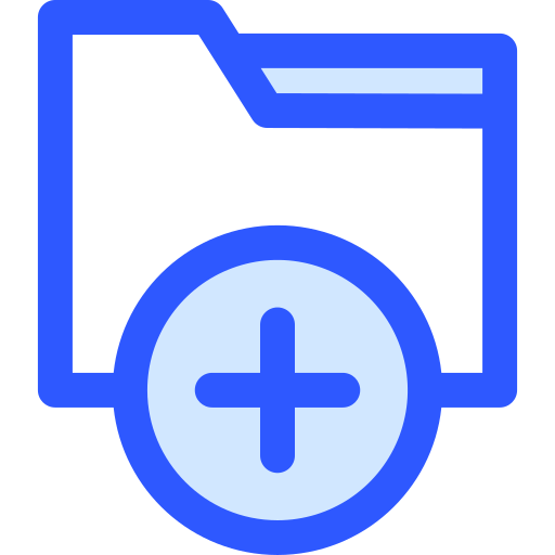 carpeta medica Generic Blue icono